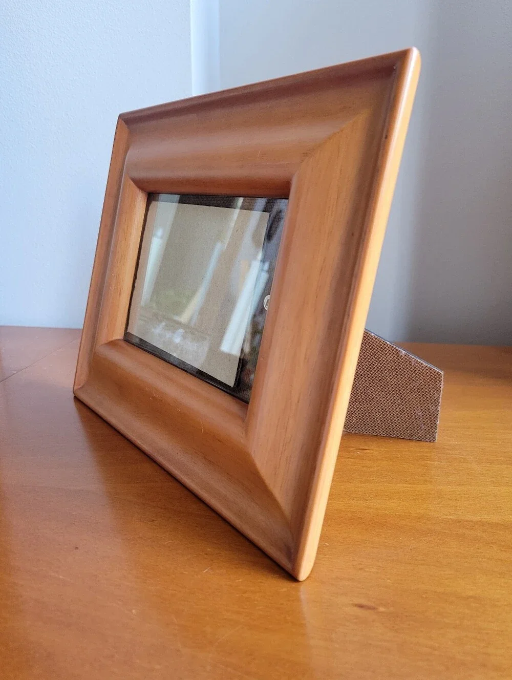Vtg 1989 Burnes of Boston Rare Woods Picture Frame 3.5x5